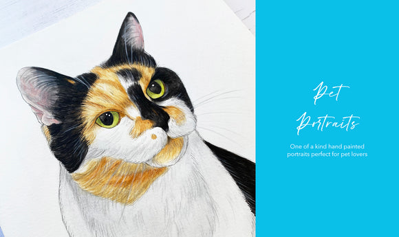 Pet Portrait home page banner