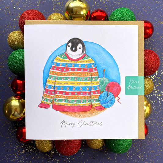 Penguin Christmas Jumper - Single