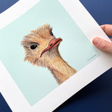 Ostrich Print