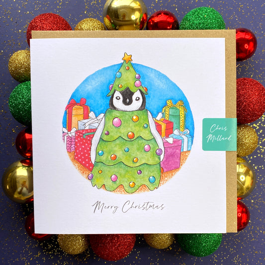 Penguin Christmas Tree - Single