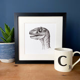 Velociraptor Print