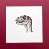 Velociraptor Print
